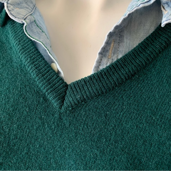 v i n t a g e :: Slouchy Lambswool Grandpa Knit Sweater - Picture 4 of 9